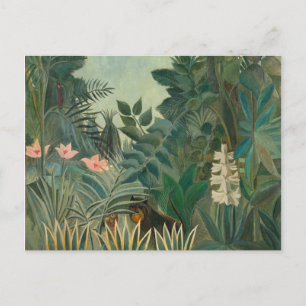 Henri Rousseau Het Equatoriaal Oerwoud Briefkaart
