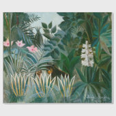 Henri Rousseau - Het Equatoriaal Oerwoud Cadeaupapier (Vlak)