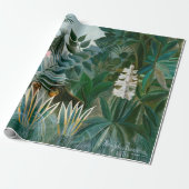Henri Rousseau - Het Equatoriaal Oerwoud Cadeaupapier (Uitgerold)