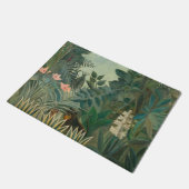 Henri Rousseau Het Equatoriaal Oerwoud Deurmat (Schuin)