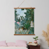 Henri Rousseau - Het Equatoriaal Oerwoud Hangend Wandkleed (Slaapkamer)