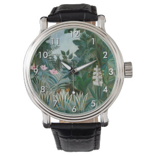 Henri Rousseau - Het Equatoriaal Oerwoud Horloge