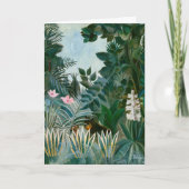 Henri Rousseau - Het Equatoriaal Oerwoud Kaart (Voorkant)