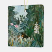 Henri Rousseau - Het Equatoriaal Oerwoud Keramisch Ornament (Links)