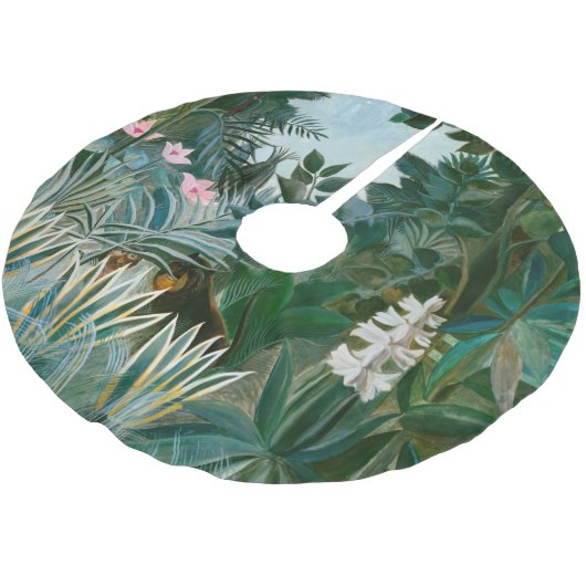 Henri Rousseau - Het Equatoriaal Oerwoud Kerstboom Rok (Gekanteld)