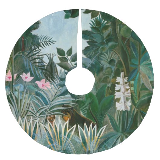 Henri Rousseau - Het Equatoriaal Oerwoud Kerstboom Rok (Voorkant)