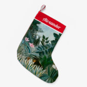 Henri Rousseau - Het Equatoriaal Oerwoud Kleine Kerstsok (Voorkant (Hangend))