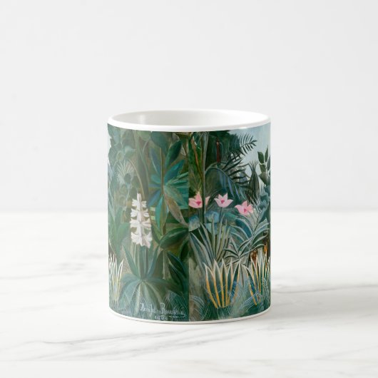 Henri Rousseau - Het Equatoriaal Oerwoud Koffiemok (Center)