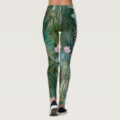 Henri Rousseau - Het Equatoriaal Oerwoud Leggings (Achterkant)