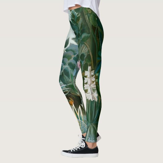 Henri Rousseau - Het Equatoriaal Oerwoud Leggings (Links)