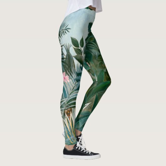 Henri Rousseau - Het Equatoriaal Oerwoud Leggings (Rechts)