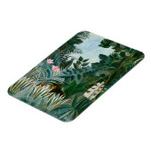 Henri Rousseau - Het Equatoriaal Oerwoud Magneet (Linkerzijde)