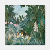 Henri Rousseau - Het Equatoriaal Oerwoud Magneet (Voorkant)