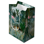 Henri Rousseau - Het Equatoriaal Oerwoud Medium Cadeauzakje (Voorkant Gekanteld)
