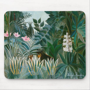 Henri Rousseau - Het Equatoriaal Oerwoud Muismat