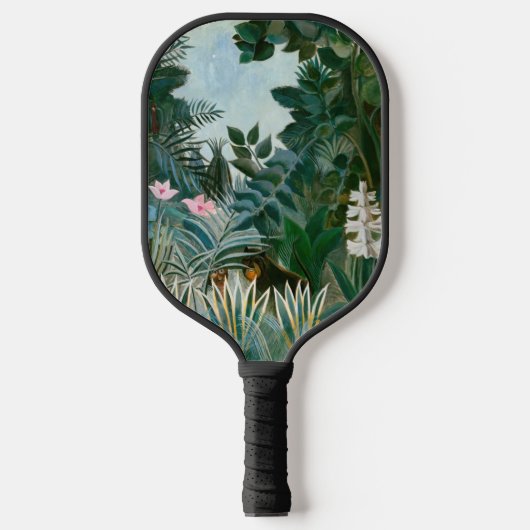 Henri Rousseau - Het Equatoriaal Oerwoud Pickleball Paddle (Voorkant)