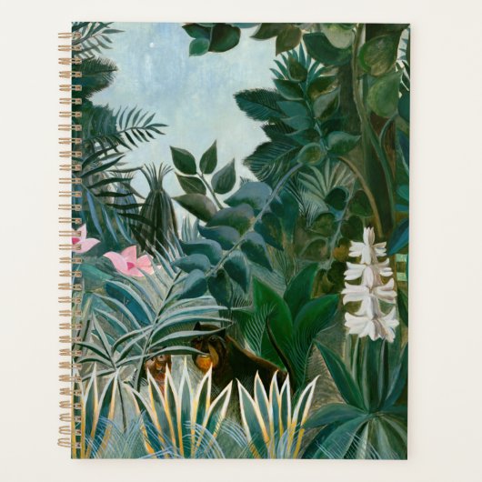 Henri Rousseau - Het Equatoriaal Oerwoud Planner (Voorkant)