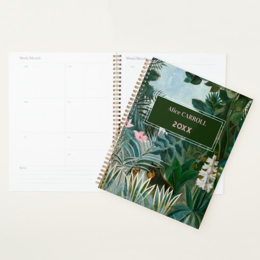 Henri Rousseau - Het Equatoriaal Oerwoud Planner (Display)