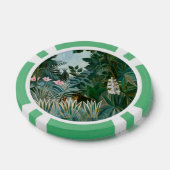 Henri Rousseau - Het Equatoriaal Oerwoud Poker Chips (Enkel)