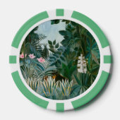 Henri Rousseau - Het Equatoriaal Oerwoud Poker Chips (Voorkant)