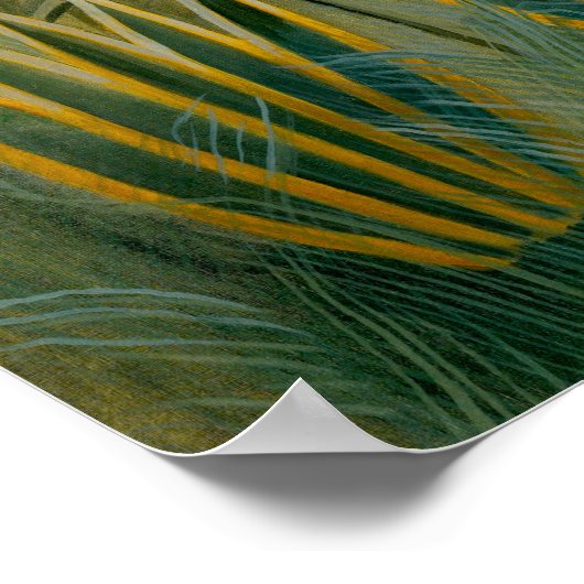 Henri Rousseau - Het Equatoriaal Oerwoud Poster (Hoek)