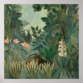 Henri Rousseau Het Equatoriaal Oerwoud Poster (Voorkant)