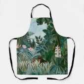 Henri Rousseau - Het Equatoriaal Oerwoud Schort (Voorkant)
