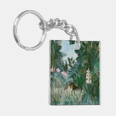 Henri Rousseau - Het Equatoriaal Oerwoud Sleutelhanger (Voorkant Links)