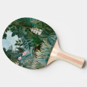 Henri Rousseau - Het Equatoriaal Oerwoud Tafeltennisbatje (Zijkant)