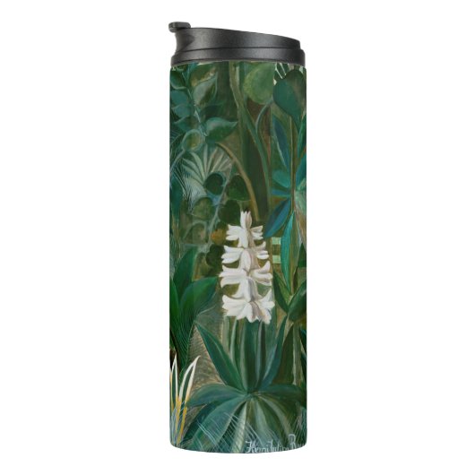 Henri Rousseau - Het Equatoriaal Oerwoud Thermosbeker (Geroteerd rechts)
