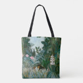 Henri Rousseau - Het Equatoriaal Oerwoud Tote Bag (Achterkant)