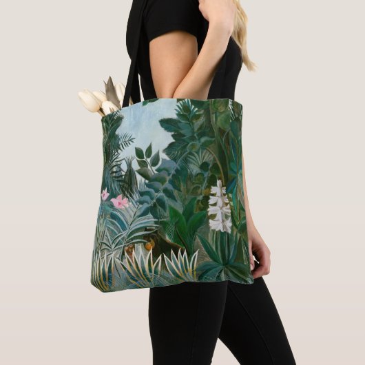Henri Rousseau - Het Equatoriaal Oerwoud Tote Bag (Dichtbij)