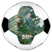 Henri Rousseau - Het Equatoriaal Oerwoud Voetbal (Gedraaid)