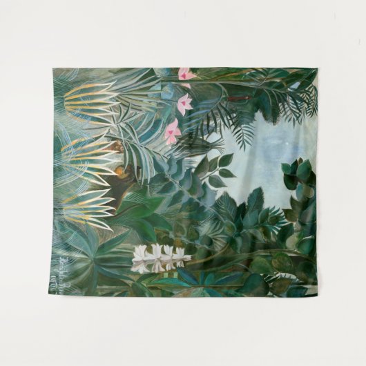 Henri Rousseau - Het Equatoriaal Oerwoud Wandkleed (Voorkant (horizontaal))