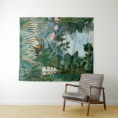 Henri Rousseau - Het Equatoriaal Oerwoud Wandkleed (In Situ (horizontaal))