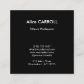 Henri Rousseau - Het Football Spelers - QR Code Vierkante Visitekaartje (Achterkant)