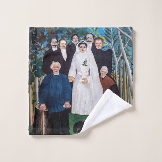 Henri Rousseau - Het huwelijksfeest Bad Handdoek (Wasdoekje)