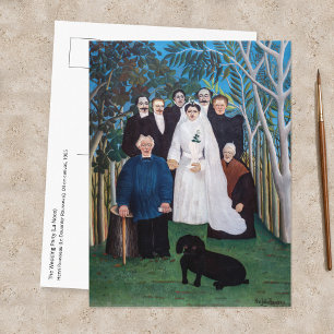Henri Rousseau - Het Huwelijksfeest Briefkaart