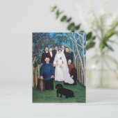 Henri Rousseau - Het huwelijksfeest Briefkaart (Staand voorkant)