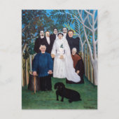 Henri Rousseau - Het huwelijksfeest Briefkaart (Voorkant)