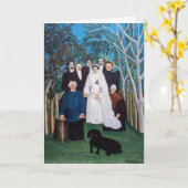 Henri Rousseau - Het huwelijksfeest Kaart (Gele Bloem)