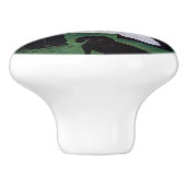 Henri Rousseau - Het huwelijksfeest Keramische Knop (Zijkant)