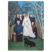 Henri Rousseau - Het huwelijksfeest Klembord (Achterkant)