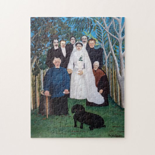 Henri Rousseau - Het huwelijksfeest Legpuzzel (Verticaal)