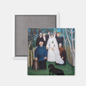 Henri Rousseau - Het Huwelijksfeest Magneet (Voorkant / Achterkant)