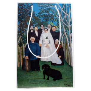 Henri Rousseau - Het Huwelijksfeest Medium Cadeauzakje