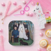 Henri Rousseau - Het huwelijksfeest Papieren Bordje (Feest)