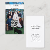 Henri Rousseau - Het Huwelijksfeest - QR Code Visitekaartje (Voorkant / Achterkant)