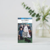 Henri Rousseau - Het Huwelijksfeest - QR Code Visitekaartje (Staand voorkant)