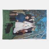 Henri Rousseau - Het huwelijksfeest Theedoek (Horizontaal)